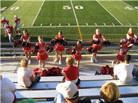 LHS Freshman Cheerleaders were awesome